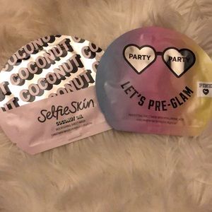 two sheet face masks